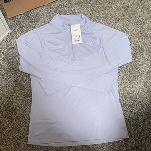 Puma Weather Heather Run Velocity Cloudspun 1/4 Zip